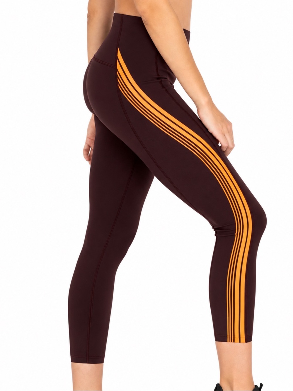 Spanx Every Wear Contour Stripe 7/8 Leggings XS